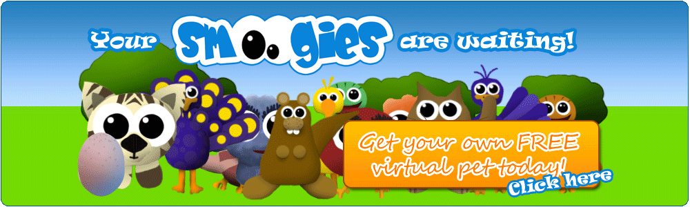 Welcome at Smoogies: Your free virtual pet!